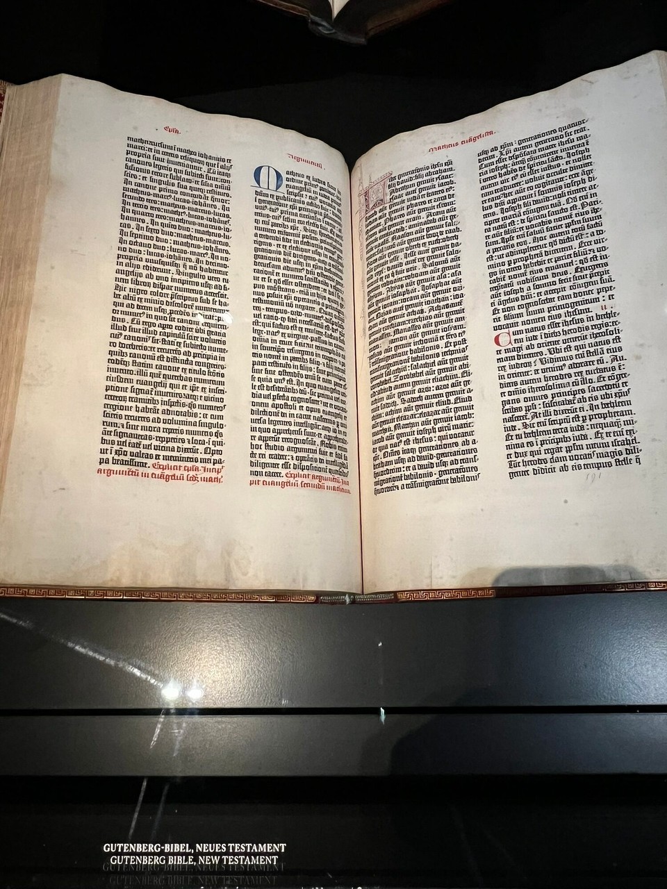 Deutschland - Mainz - Gutenberg Bibel