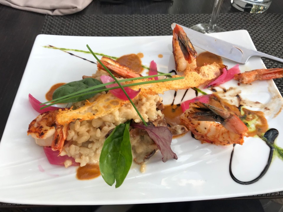  - Frankreich, Vence - Mein Mittagessen im „Les Agapes“. Nicht ganz günstig, aber wahnsinnig lecker 😋 