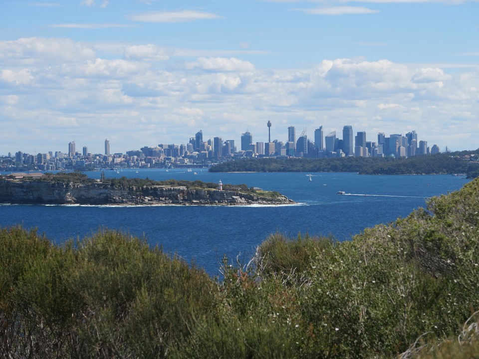 Australia - Sydney - Vue de la baie de Sydney depuis manly