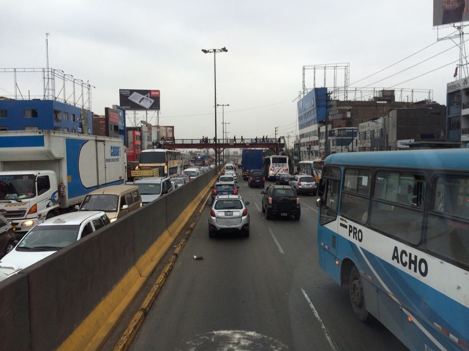 Peru - Huaraz - Wir verlassen das wuselige Lima