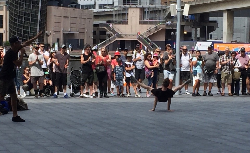 Australien - Sydney Olympic Park - Street Dancer