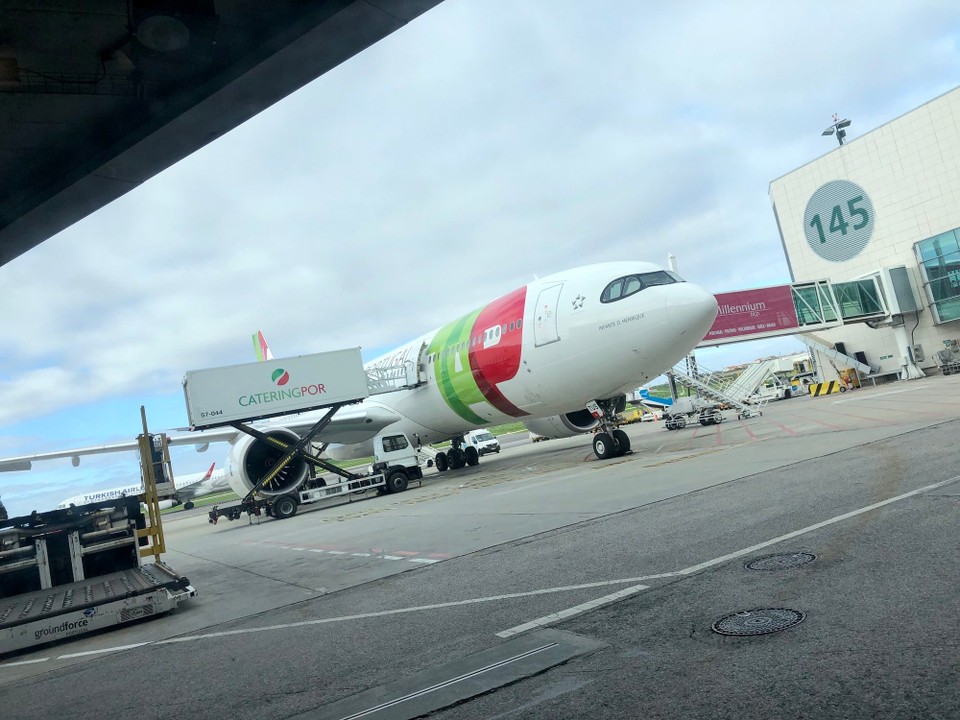 Portugal - Lissabon - Tap zum Weiterflug