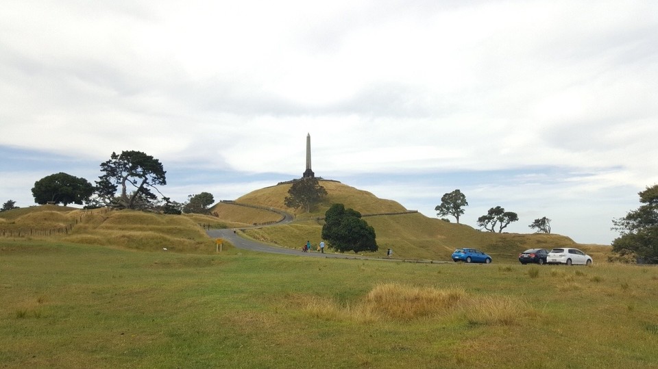 Neuseeland - Auckland - Die Spitze des „One Tree Hill“.