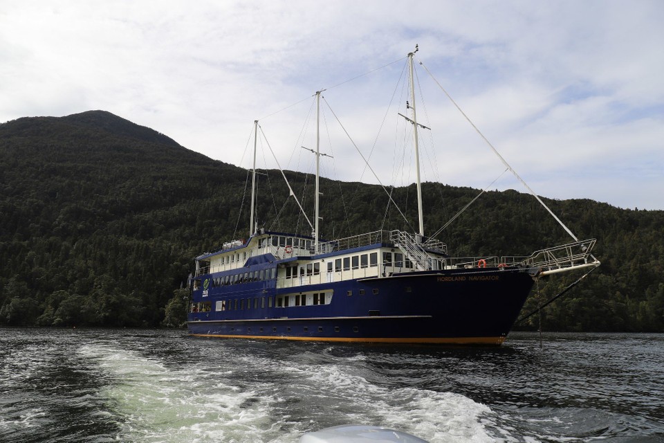 Neuseeland - Doubtful Sound - Unser Schiff - Fiordland Navigator