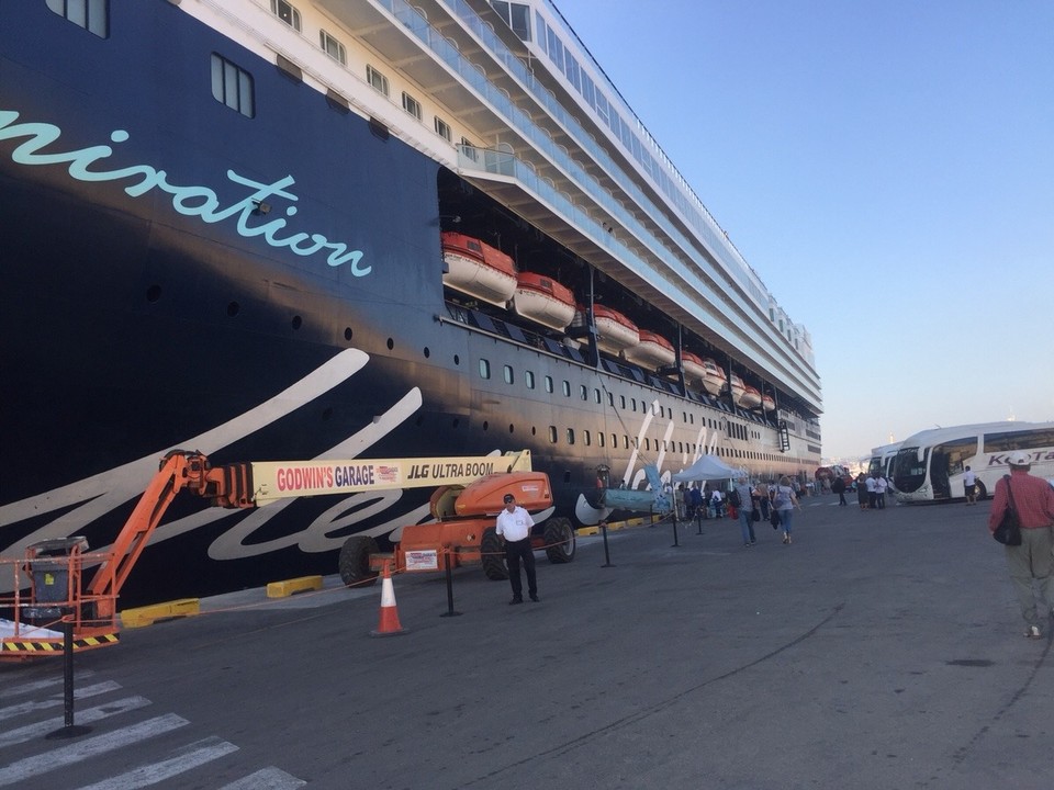 Malta - Valletta - Ankunft auf UNSEREM SCHIFF 2