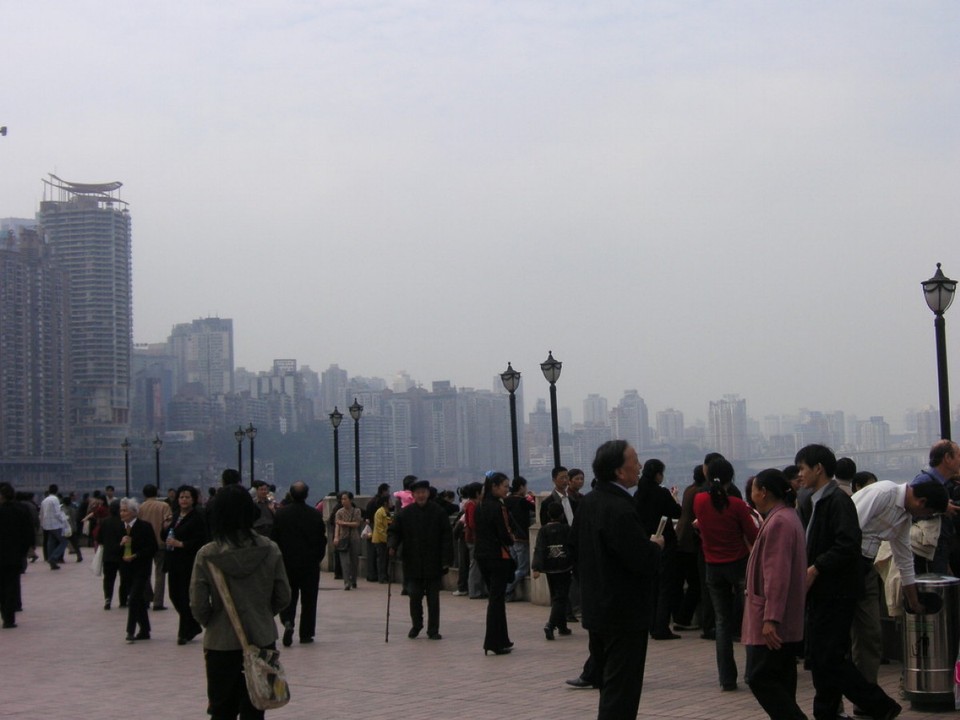 China - Chongqing - Sonntagsspaziergang