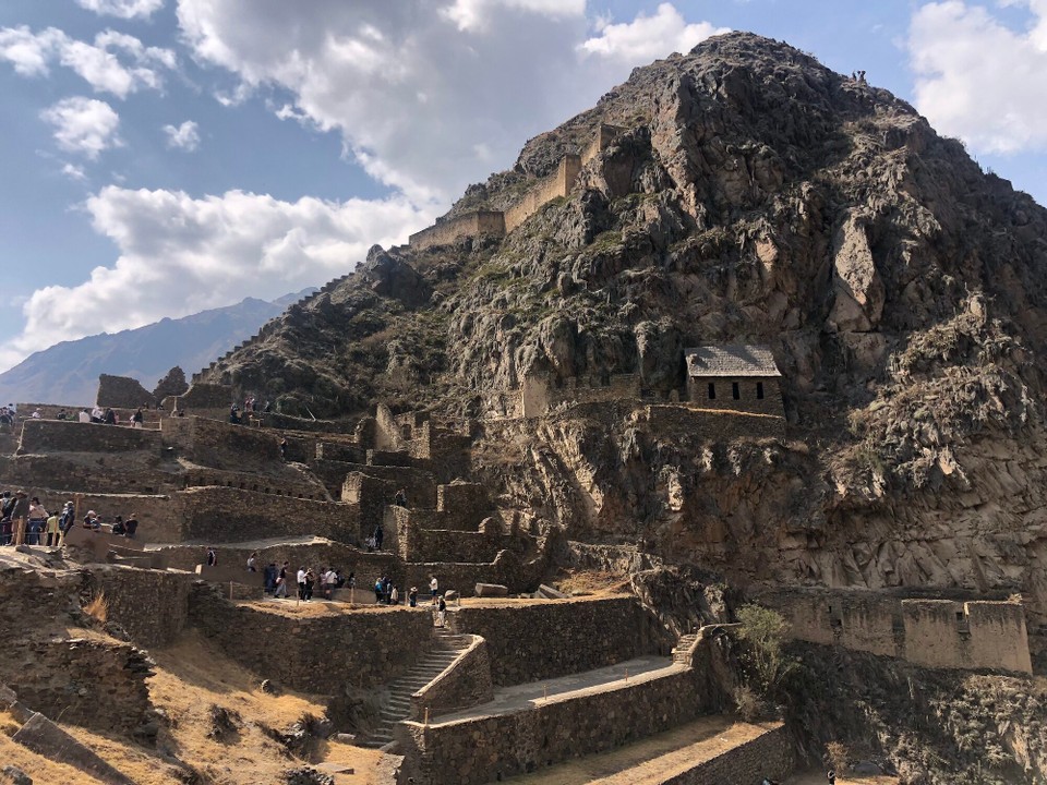 Peru - Ruinen und Festung (Ollantaytambo) - Ollantaytambo