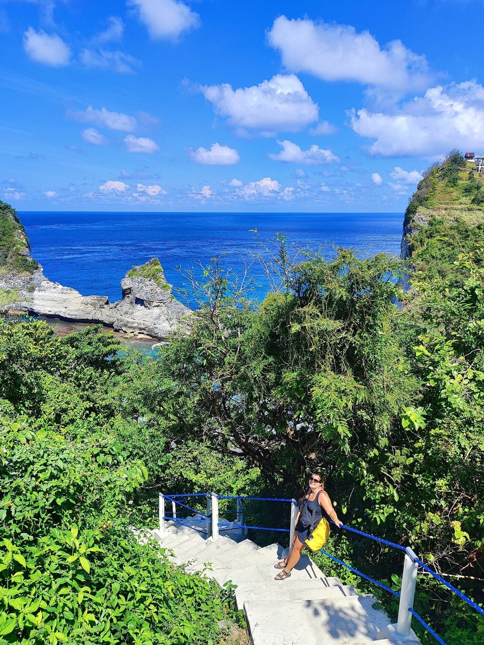 Indonesia - Kabupaten Lombok Utara - This is me being humbled by climbing 15 minutes up stairs. Awful 