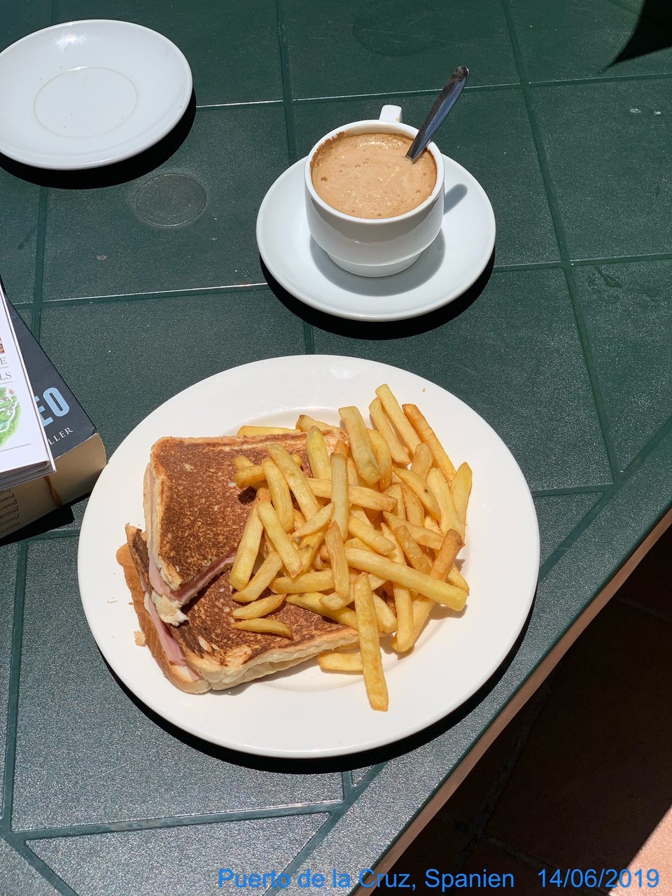 Spanien - Puerto de la Cruz - So schaut mein Snack aus