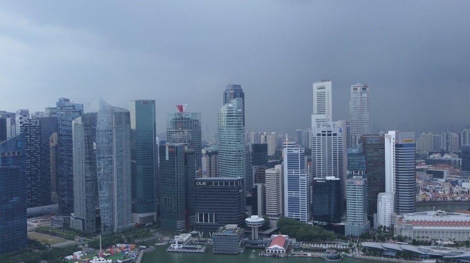 Singapur -  - Kurz vor dem Gewitter