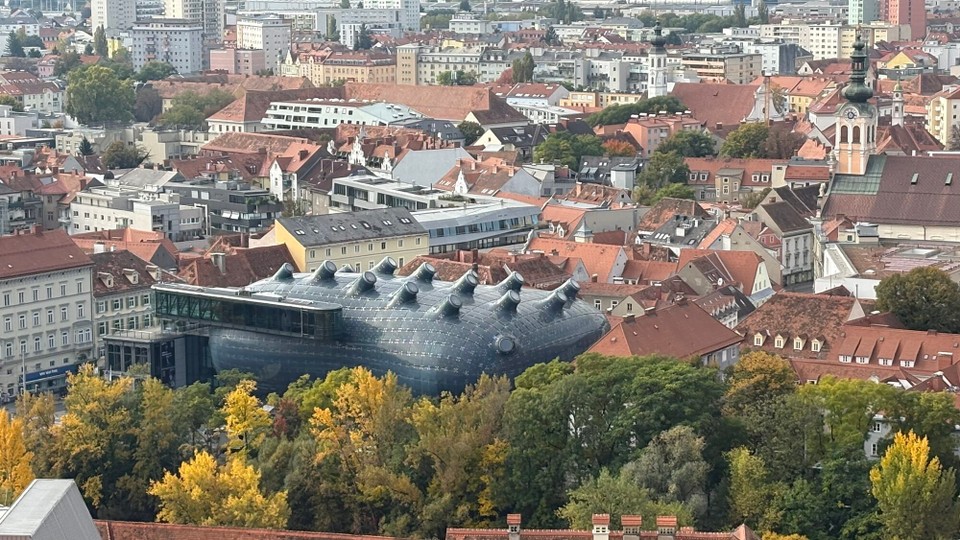 Österreich - Riegersburg - und dem modernen Kunstmuseum 