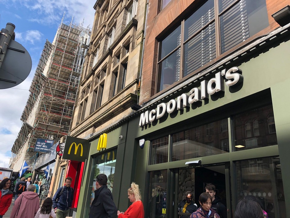 Vereinigtes Königreich - Edinburgh - Eines von zahlreichen guten Restaurants.