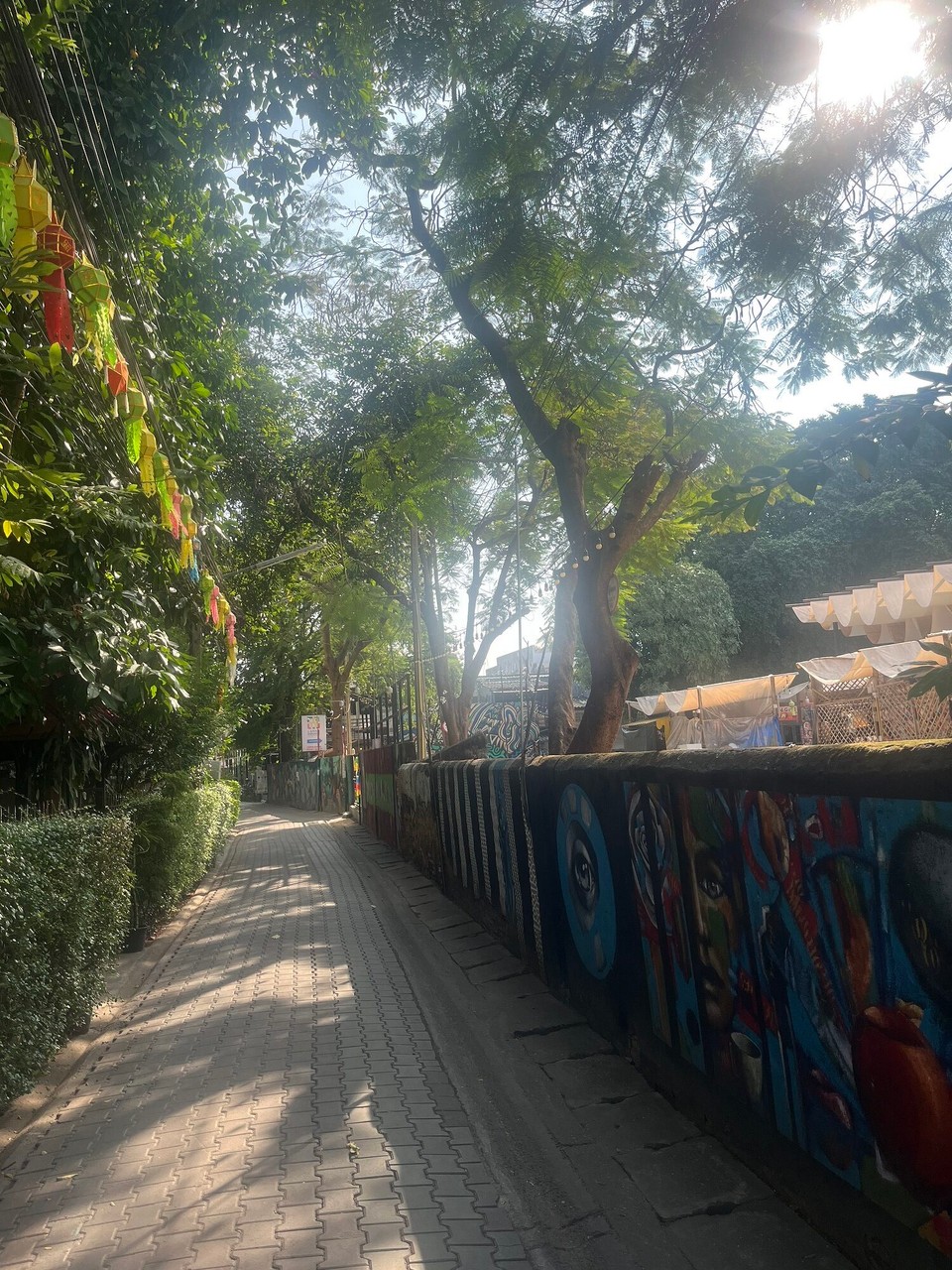 Thailand - Mueang Chiang Mai - I then found a massage place and had a facial, it was really good and they give you a head massage too. I felt very relaxed after this. Defo needed after feeling a bit anxious the night before