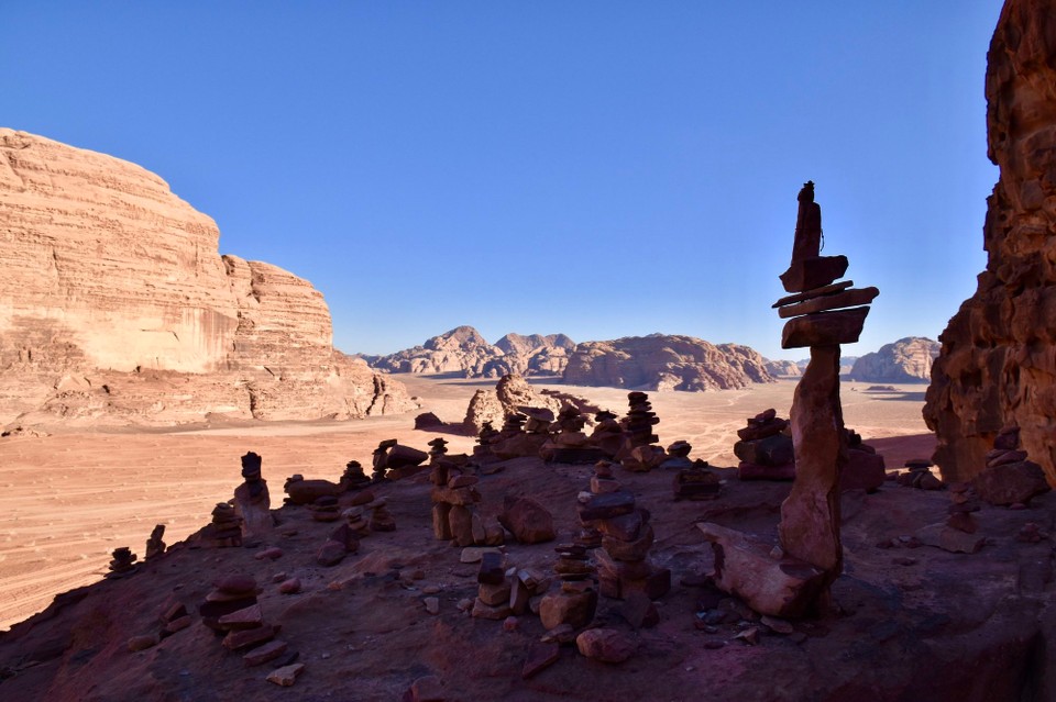Jordanien - Al-aqabah - Manche auch von Menschenhand geschaffen