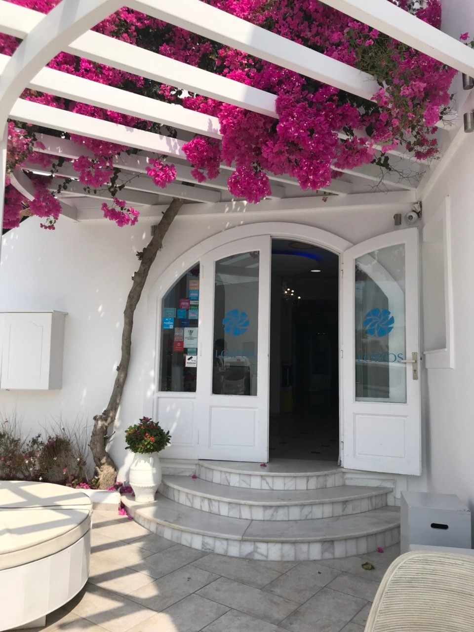 Greece - Thira - Our hotel