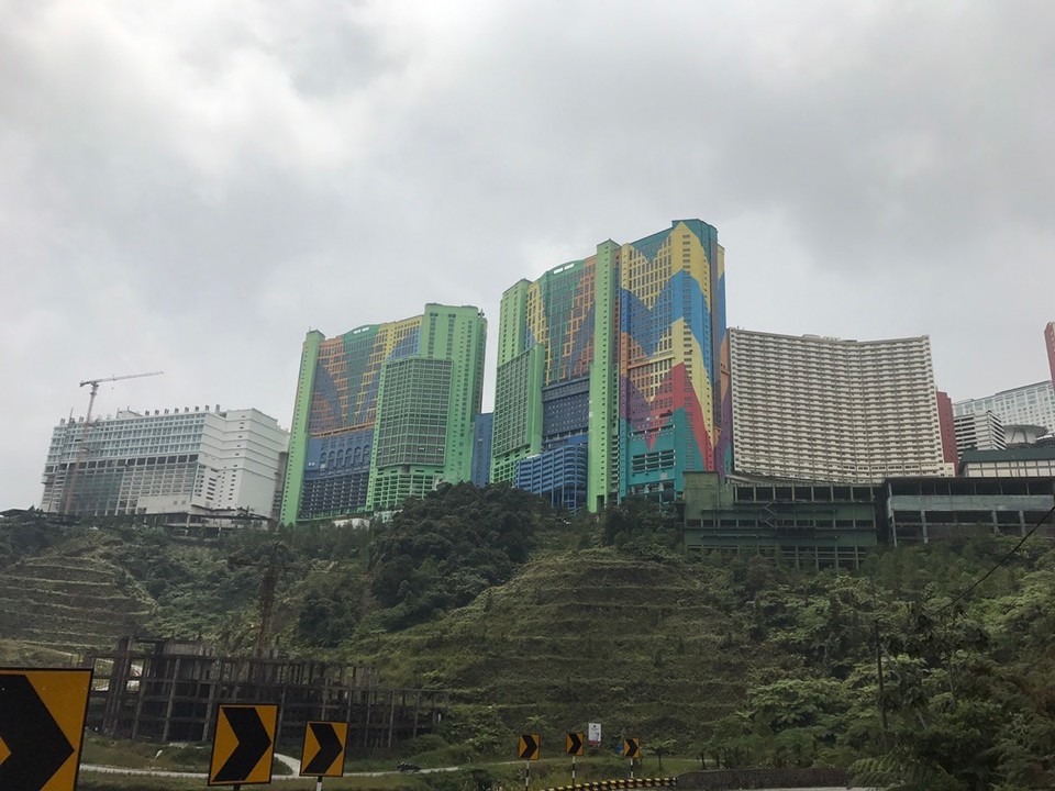 Malaysia -  - Am Morgen war der Himmel voller Wolken.
