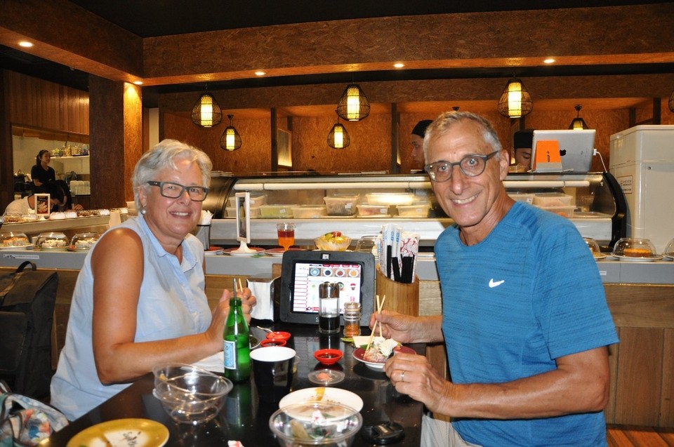 Australien - Teneriffe - einmal mehr Sushi: köstlich und günstig