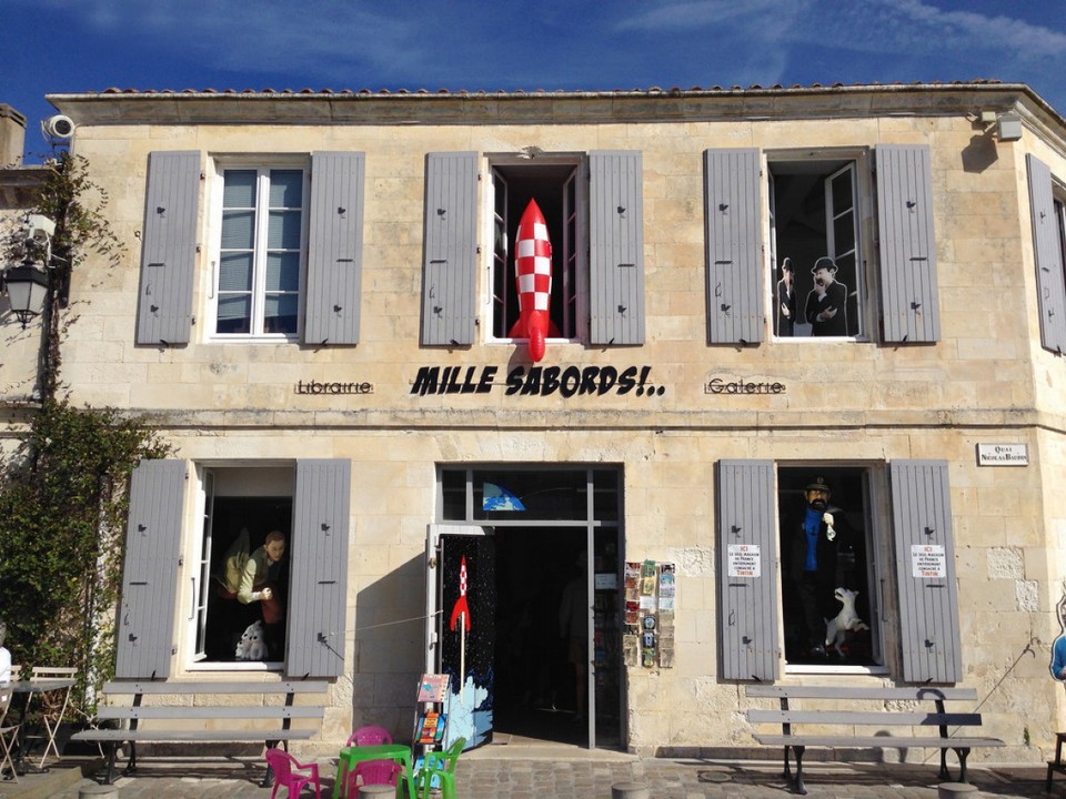 Frankreich - Île de Ré - TinTin - Tim & Struppi