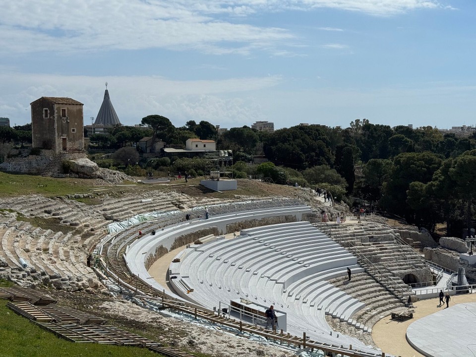 Italien - Syrakus - Griechisches Theater