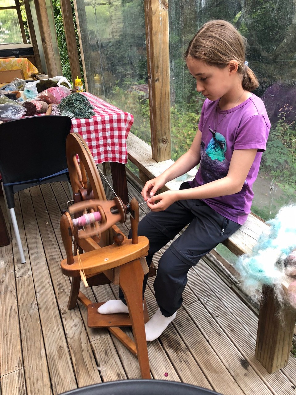 Neuseeland - Atiamuri - Ich habe einen Faden gesponnen.