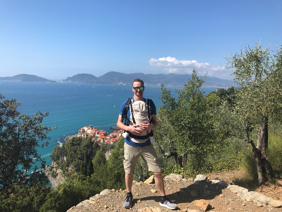 Italien - Lerici - Wanderweg oberhalb von Tellaro