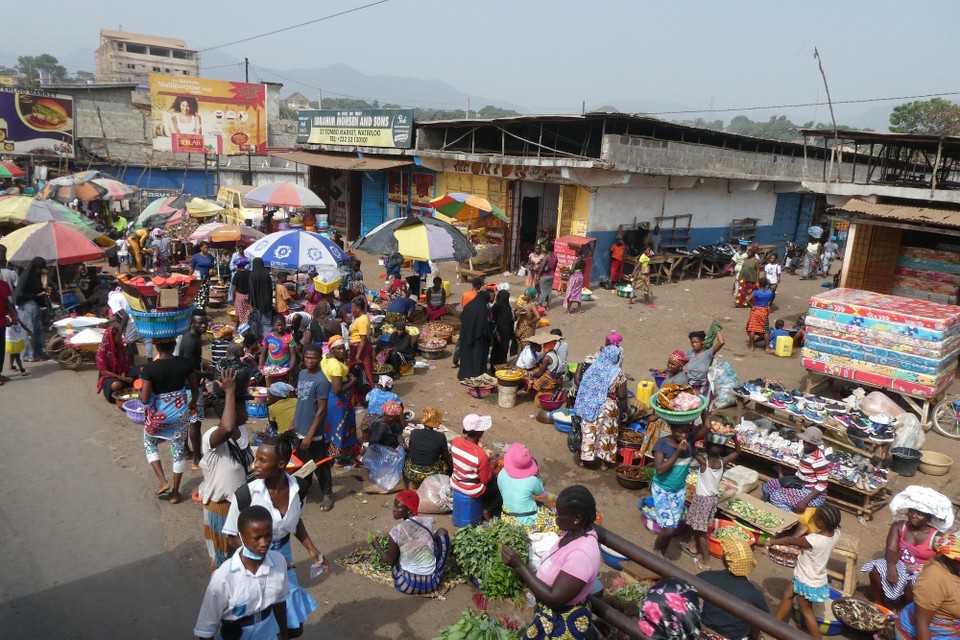 Sierra Leone - Freetown - Stadtrand von Freetown