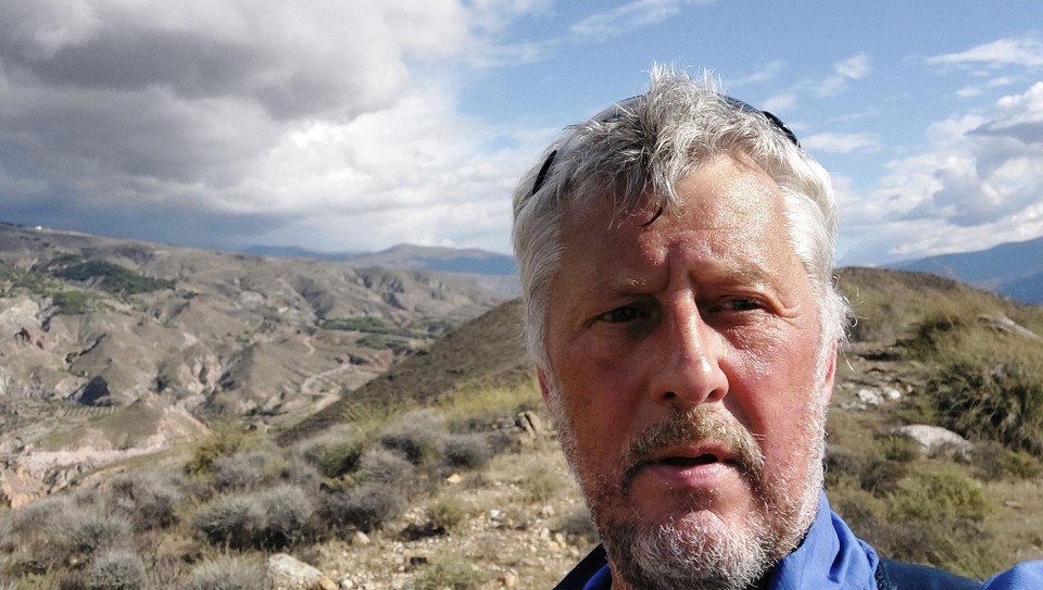 Spanien - Tabernas - Ich bin extra für euch auf den Berg geklettert um auch ein Foto von Oben zu machen