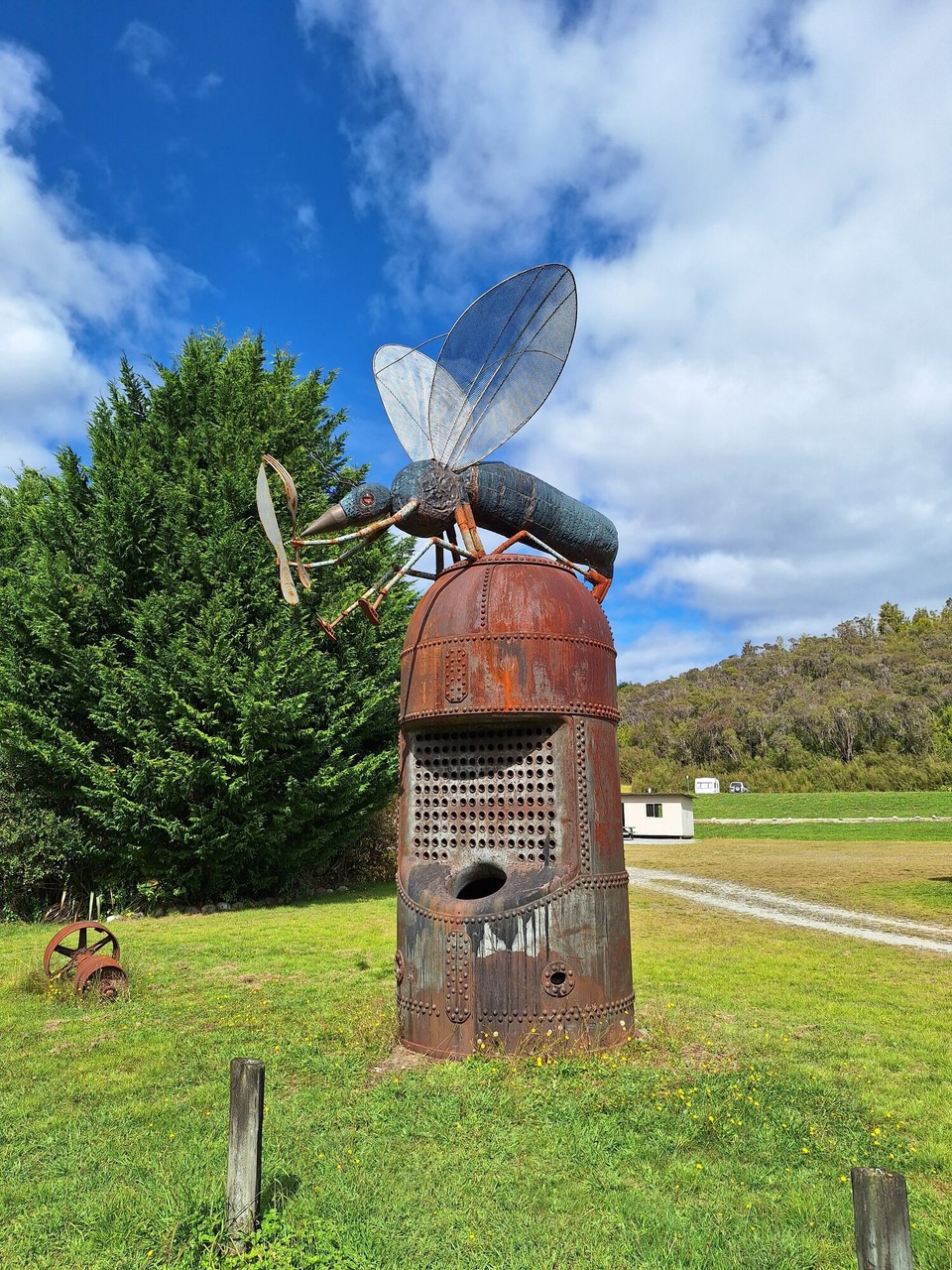 Neuseeland - Hanmer Springs - Die Sandflies können schon lässtig werden
