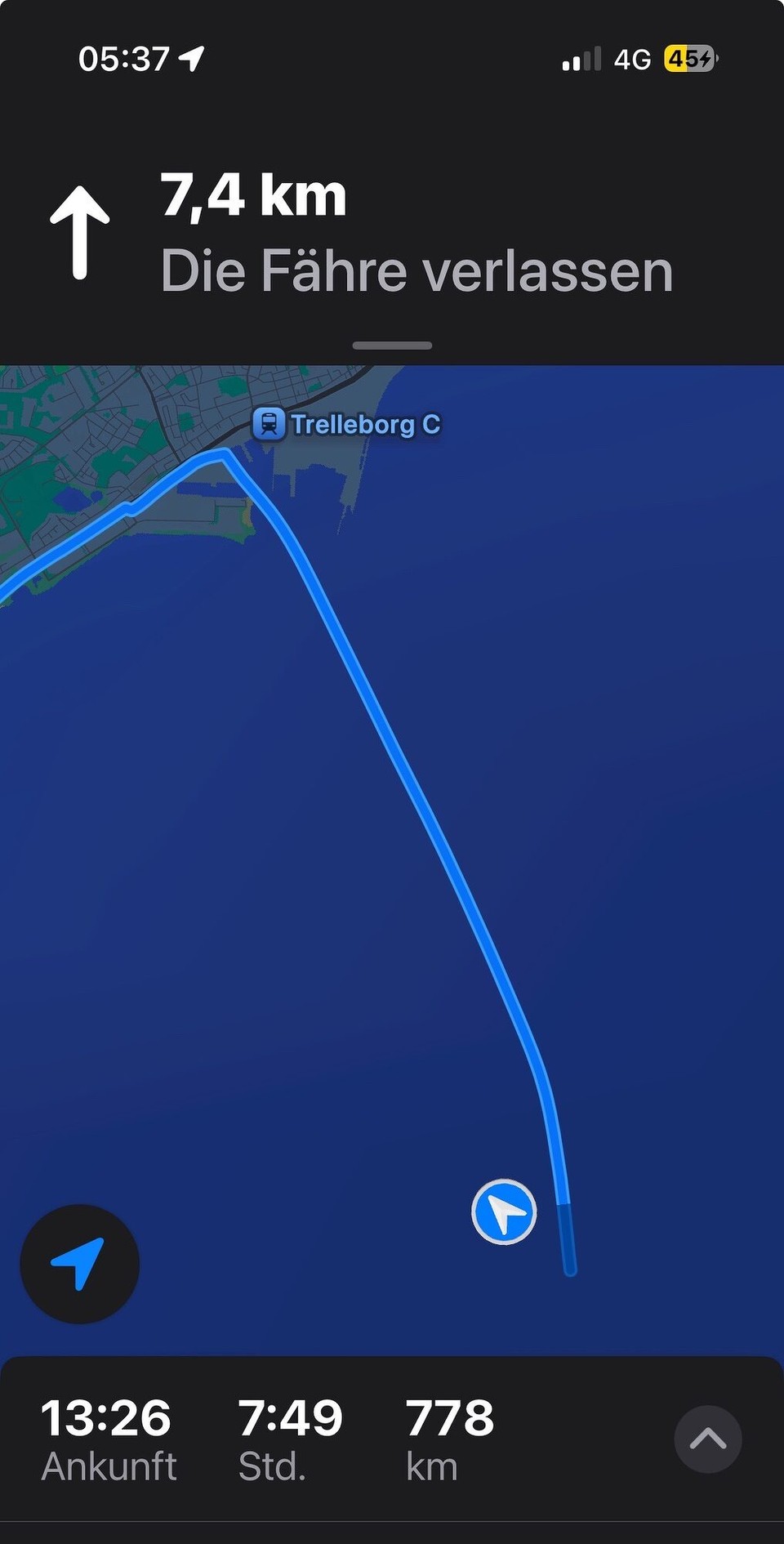 Schweden - Trelleborg - Anlegen wäre noch gut…