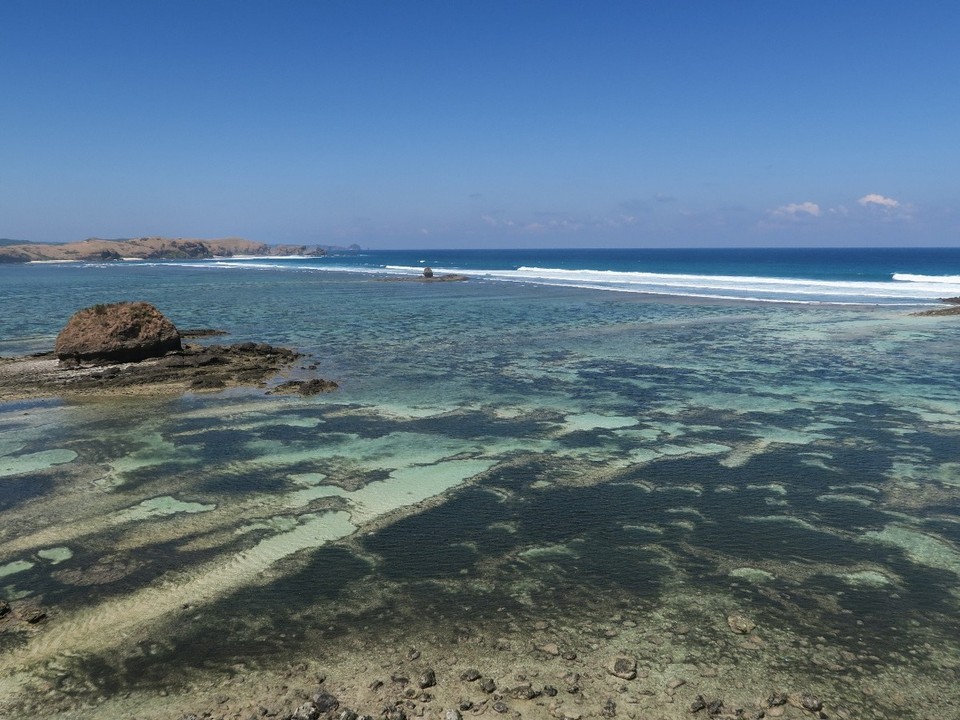 Indonesia - Koeta - Superbe a maree basse par contre pas possible de s'y baigner