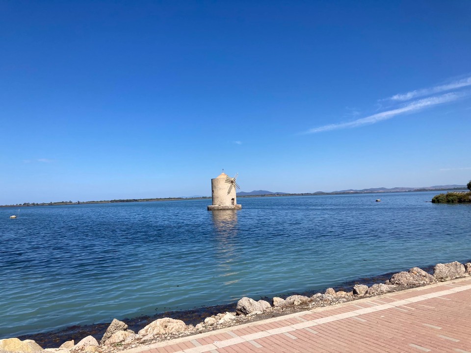 Italien - Orbetello - Anfang sah noch hübsch aus