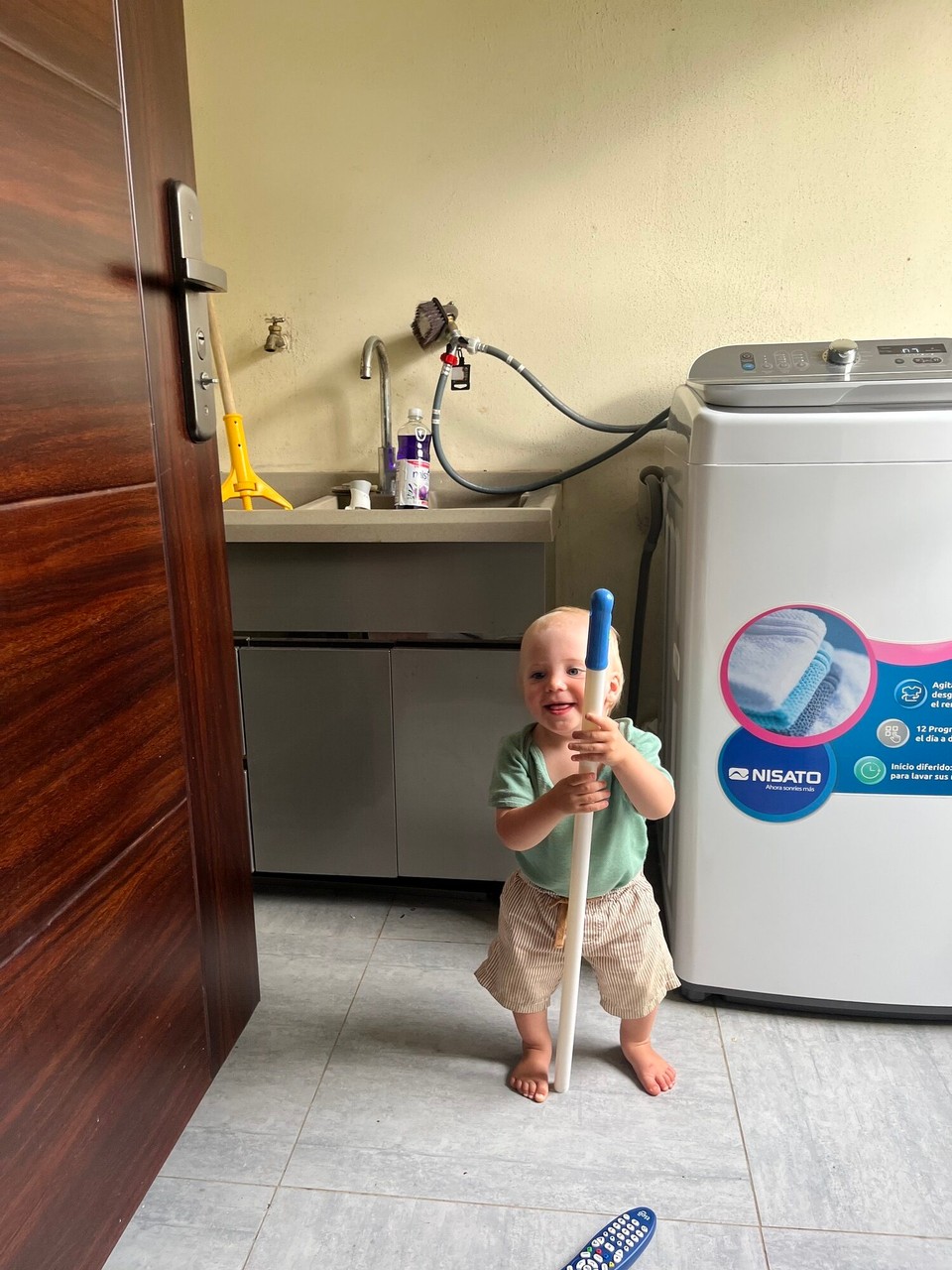 Panama - Santiago De Veraguas - Das beste hier ist die Waschmaschine. 