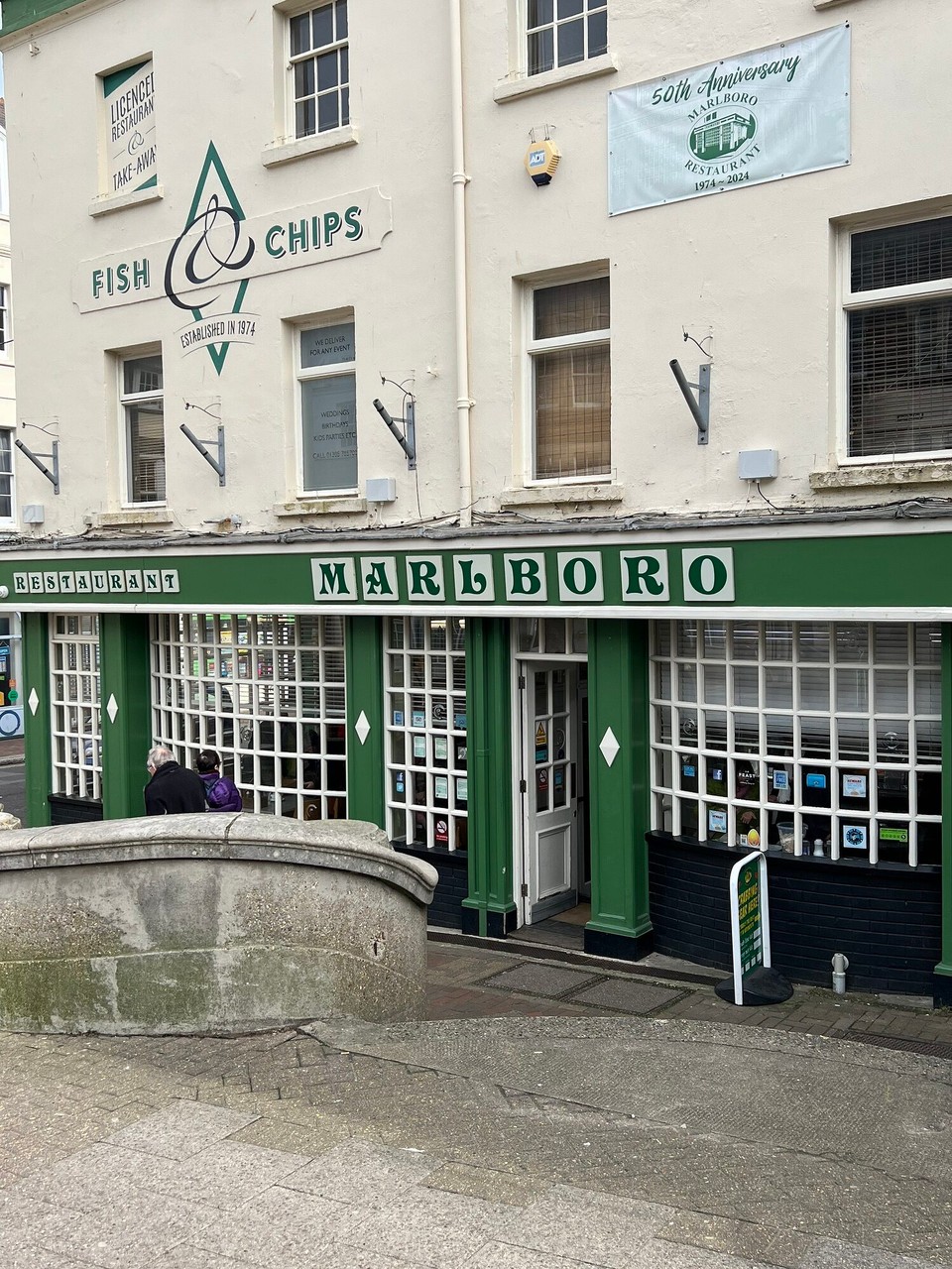 Vereinigtes Königreich - Portland - Hier gab es leckere Fish&Chips