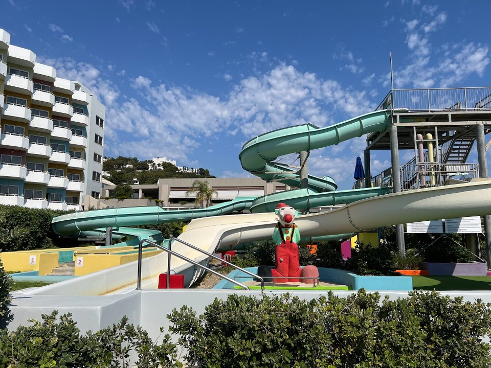 Griechenland - Koskinou - Wasserrutschen