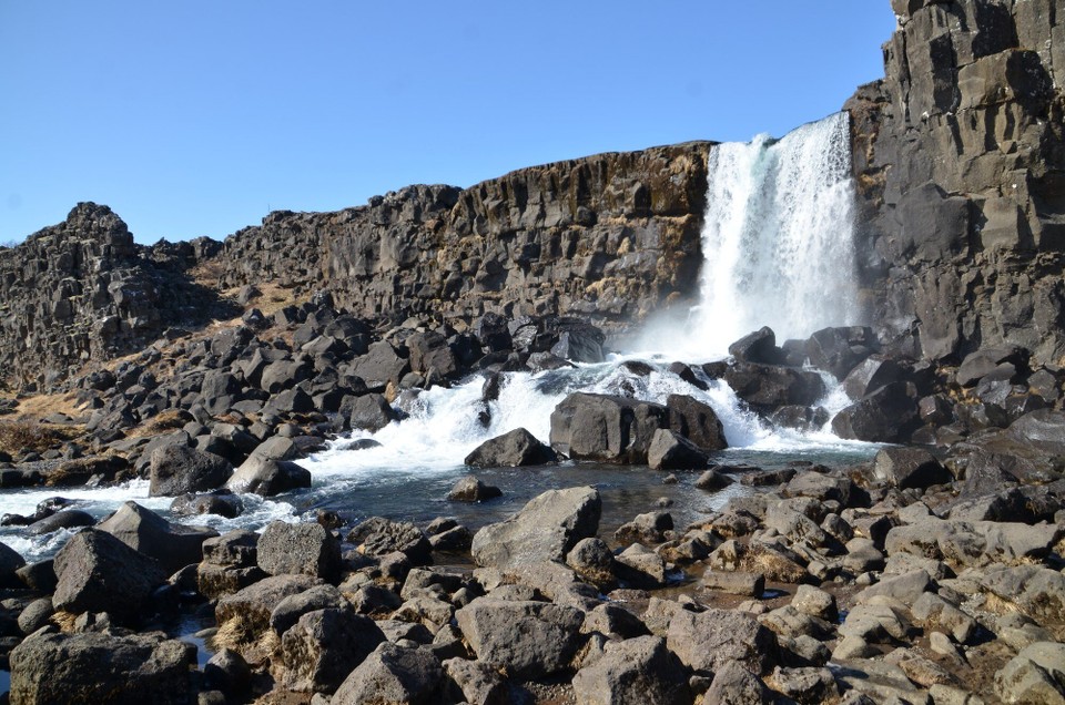 Island - Reykjavík - Öxárafoss