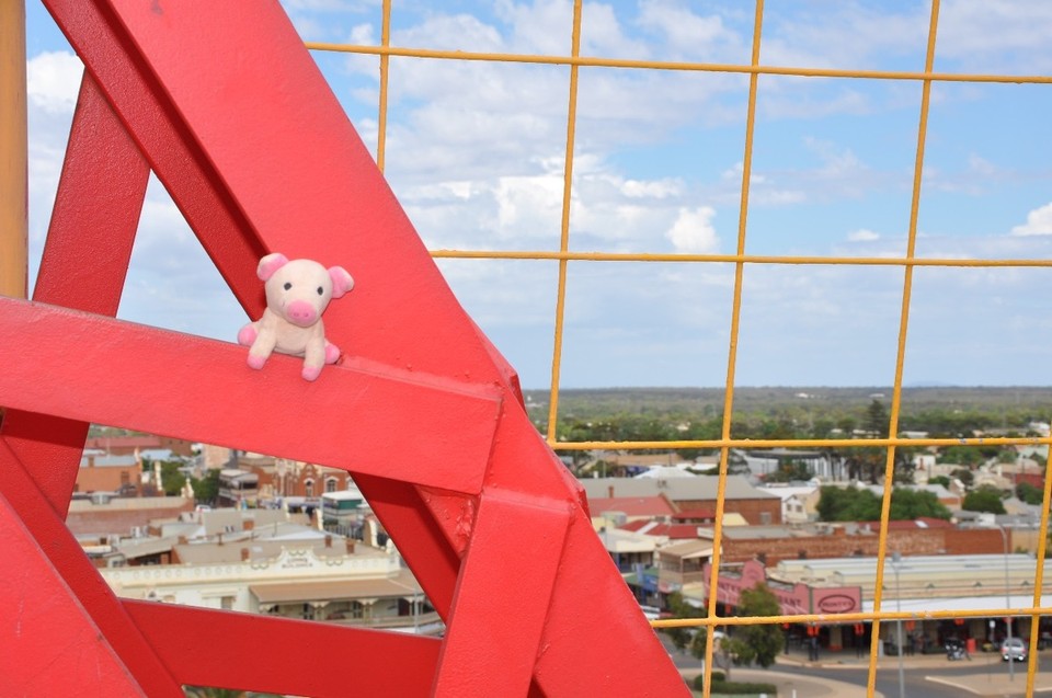Australien - Kalgoorlie - über den Dächern von Kalgoorlie