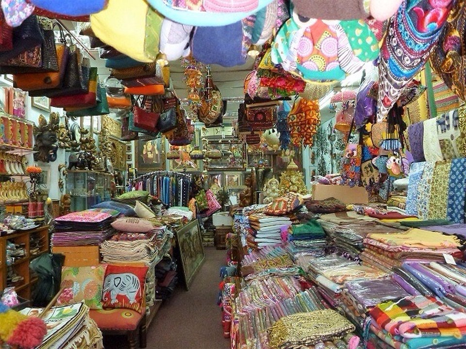 Singapur - Rochor - Stoffe