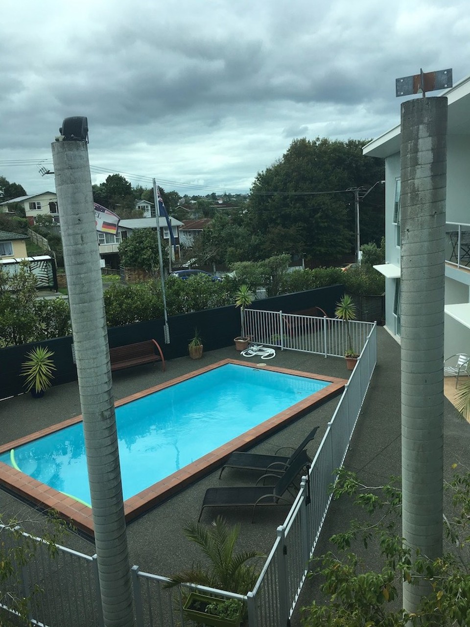 Neuseeland - Auckland - Blick aus dem Fenster