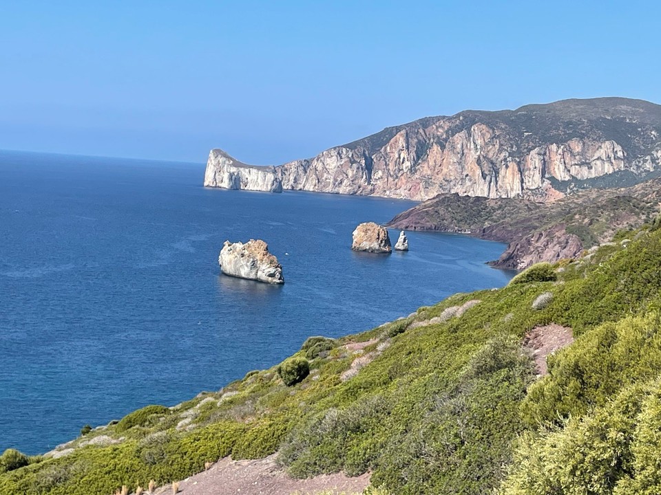 Italien - Buggerru - Schöner Blick von der Panoramastraße