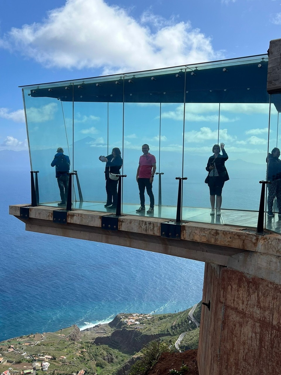 Spanien - San Sebastián de La Gomera - Und da sind wir auch schon oben