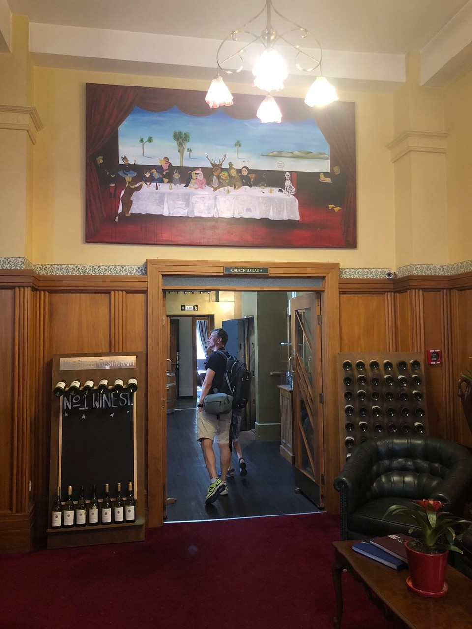 Neuseeland - Napier - Im County Hotel 
