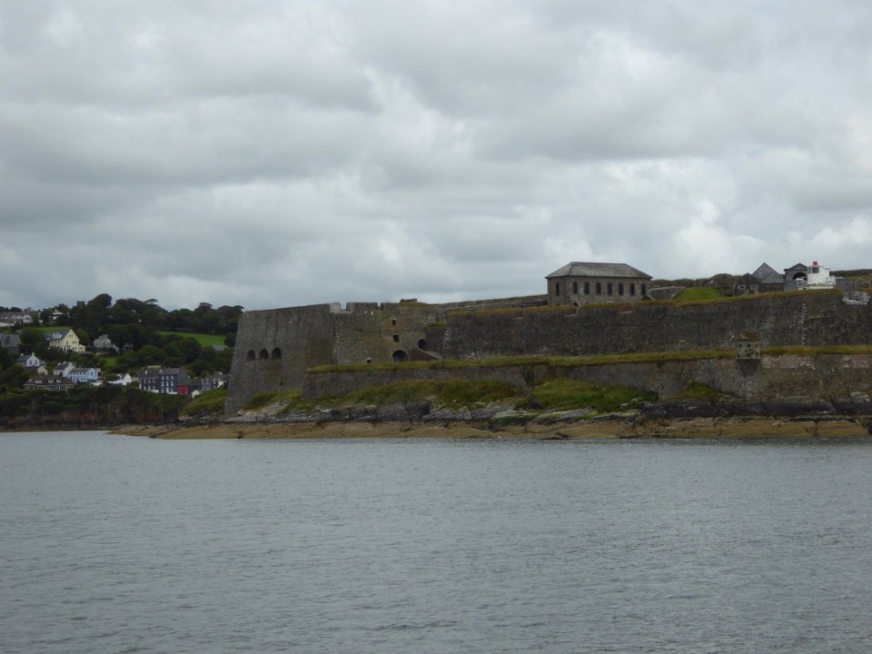 Ireland - Kinsale - The eastern side of the harbour is dominated by the star-shaped 17th century Charles’ Fort which overlooks the River Bandon.