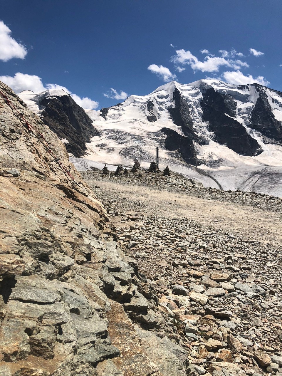 Schweiz - Pontresina - Steinmännchen