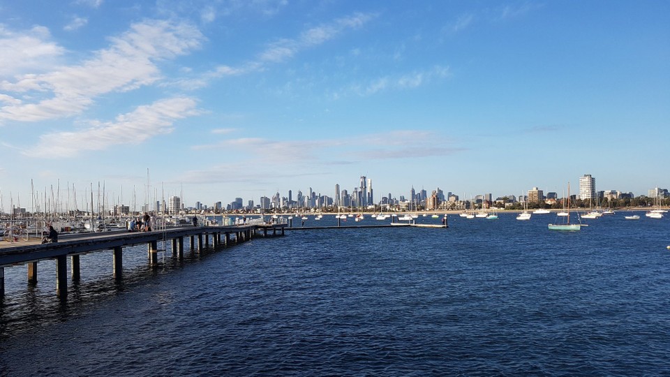Australia - Melbourne - Skyline von Melbourne