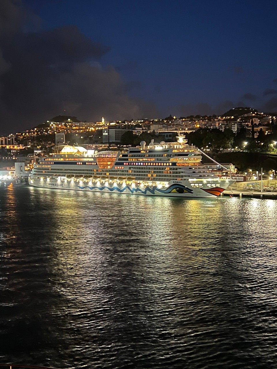 Portugal - Funchal - Die Aidablu wartet schon auf uns!