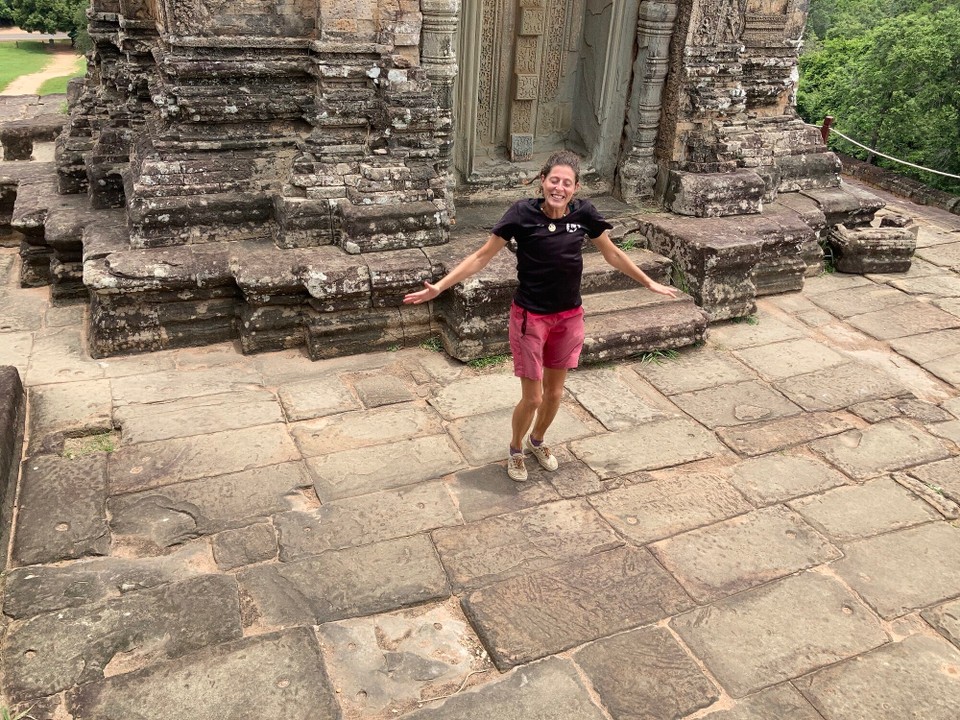 Kambodscha - Siem Reap - Das mit dem Sprungbild will heute einfach nicht so richtig klappen 😂🙈