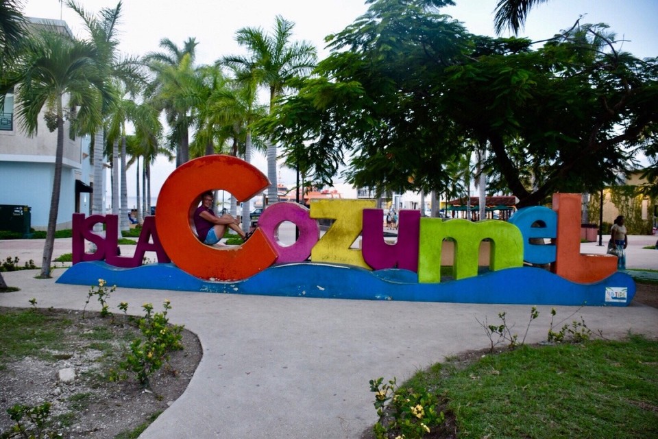 Mexiko - Cozumel - Stadtbummel mit Päuschen