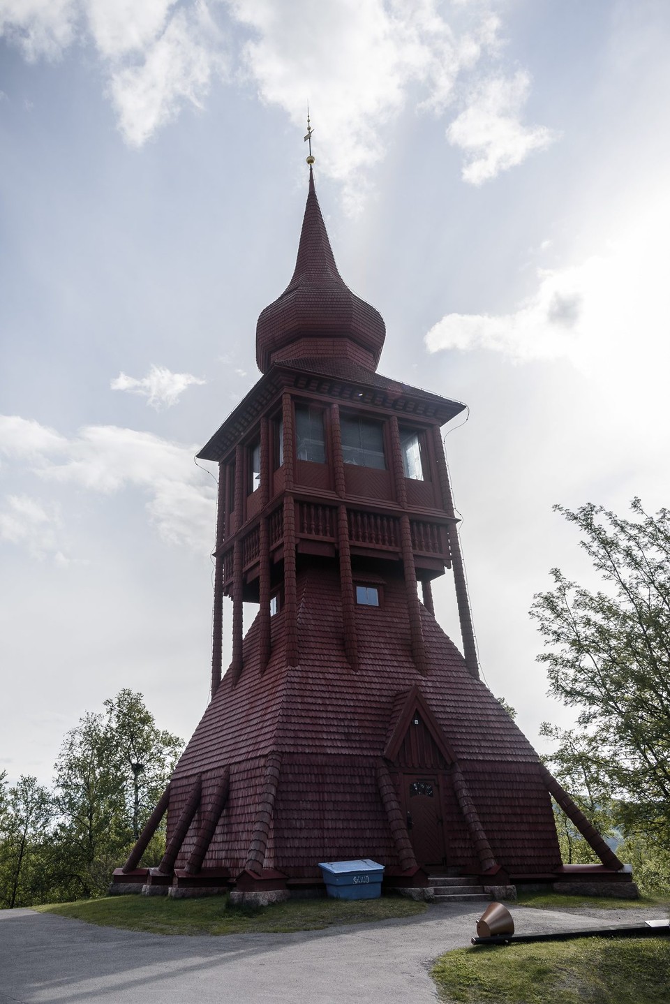 Schweden - Kiruna - Der dazugehörige Kirchturm