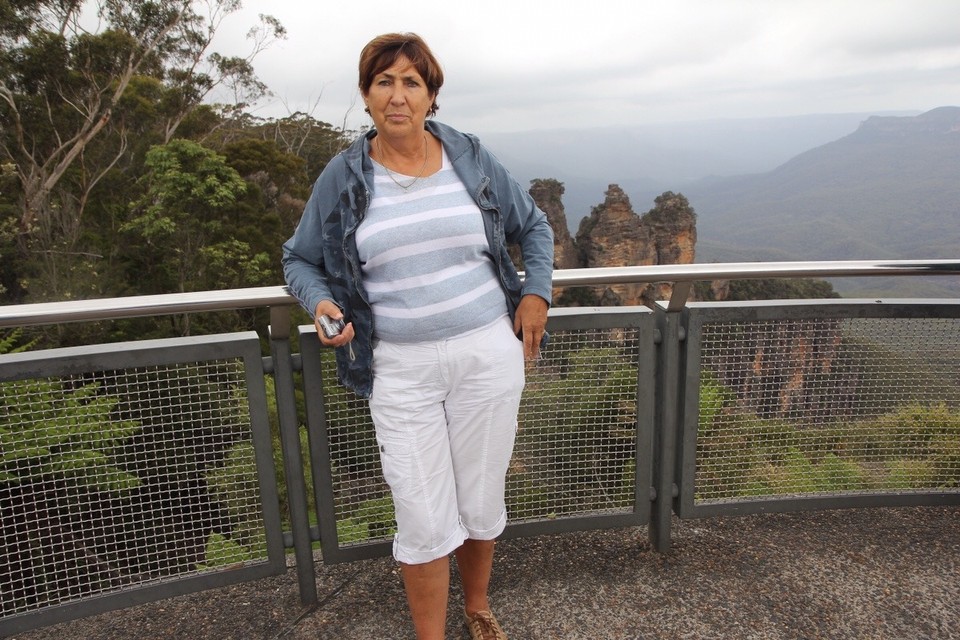  -  - Mit einen kleinen Rückblick zu den Blue-Mountains und Siggis drei Schwestern im Hintergrund