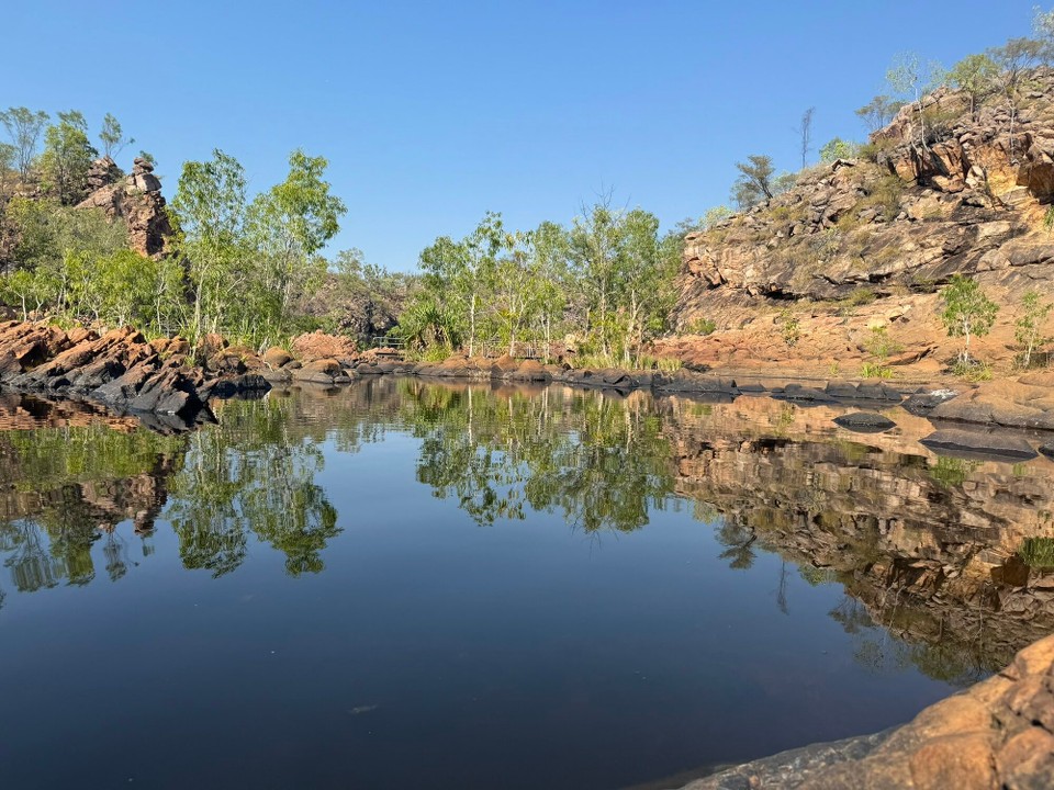 Australien - Litchfield Park - Abkühlung im Upper Pool